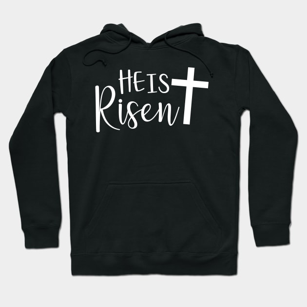 He is risen - christian qoute Hoodie by colorbyte